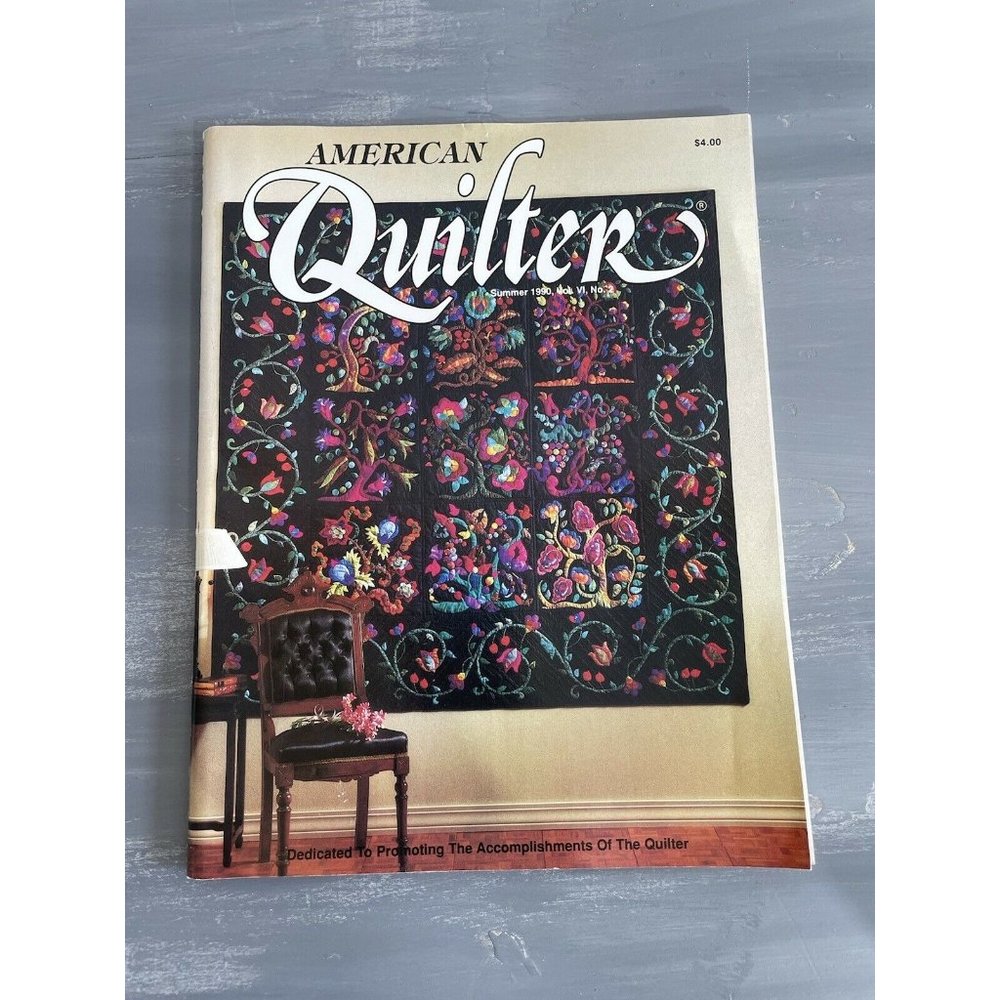 American Quilter Magazine Summer 1990, Vol‎ VI No. 2 Vintage